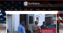 Desktop Screenshot of cityofbridgeton.com